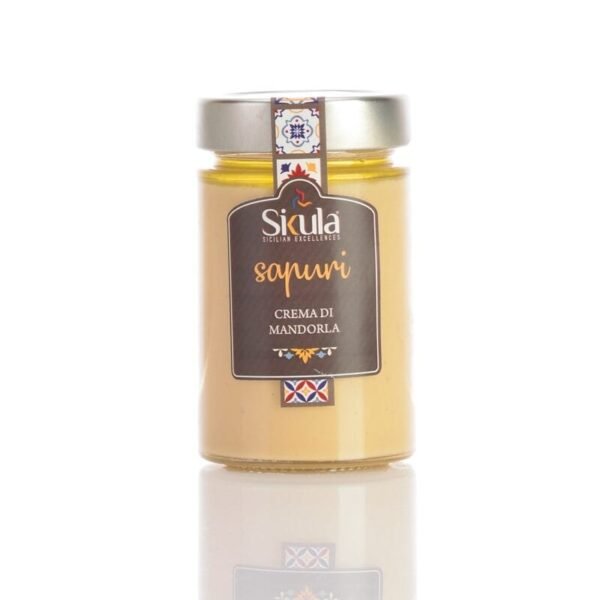 Crema di Mandorle Sapuri Sikula Arricchigia Sicilia